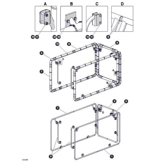 Platform Protection - Aircraft Protection for Skyjack SJ3220 DC Scissor Lift