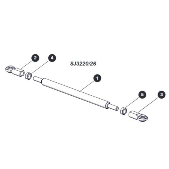 Tie Rod for Skyjack SJ3220 DC Scissor Lift