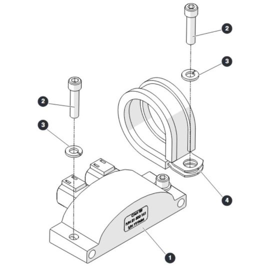 Angle Sensor Assembly for Skyjack SJ45 AJEplus Articulating Boom