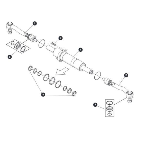 Steering Assembly Assembly for Skyjack SJ45 AJEplus Articulating Boom