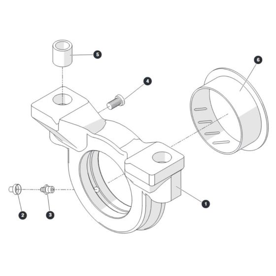 Trunnion Assembly for Skyjack SJ45 AJEplus Articulating Boom