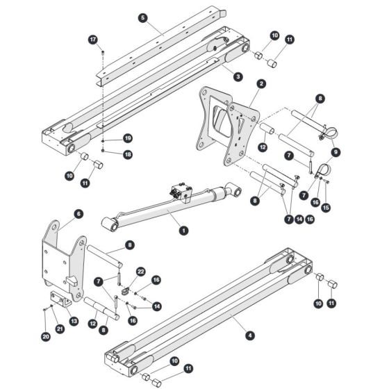 Jib for Skyjack SJ45 AJHEplus Articulating Boom