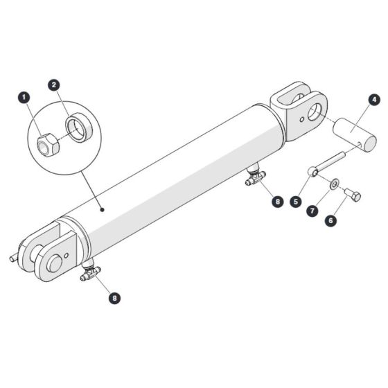 Master Cylinder for Skyjack SJ45 AJHEplus Articulating Boom