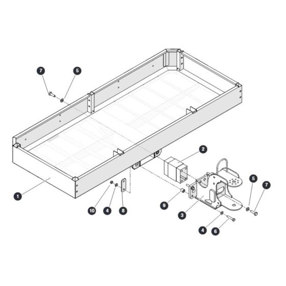 Platform Base for Skyjack SJ45 AJHEplus Articulating Boom