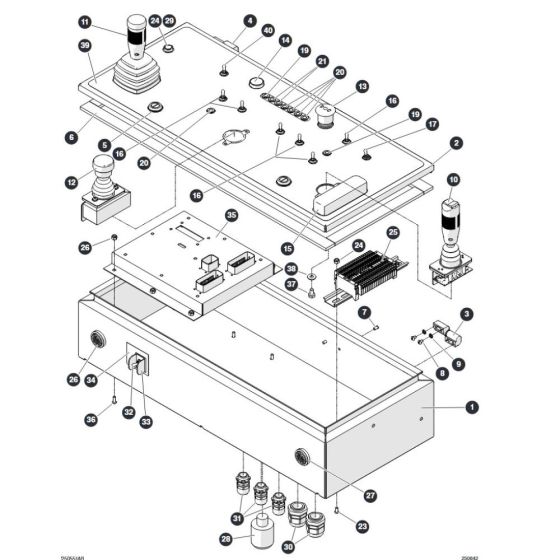 Platform Control Box for Skyjack SJ45 AJHEplus Articulating Boom