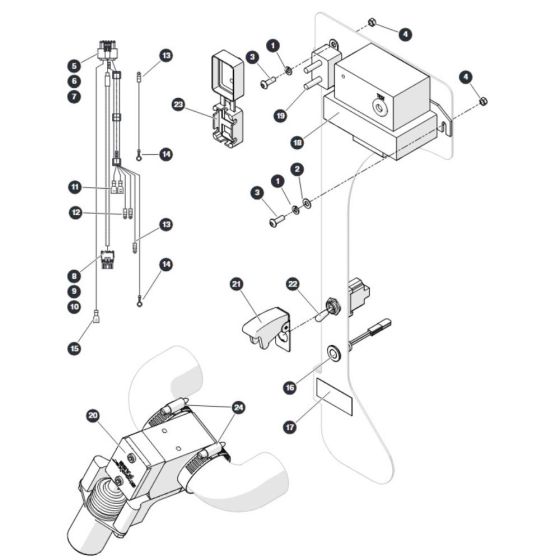 Positive Air Shut-off for Skyjack SJ45 AJHEplus Articulating Boom
