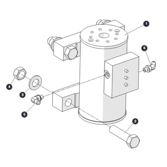 Rotary Actuator for Skyjack SJ45 AJHEplus Articulating Boom