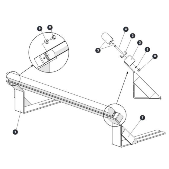 SGE for Skyjack SJ45 AJHEplus Articulating Boom