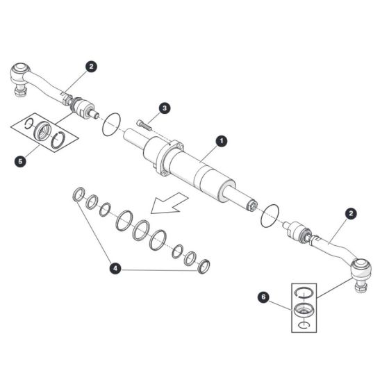 Steering Assembly for Skyjack SJ45 AJHEplus Articulating Boom