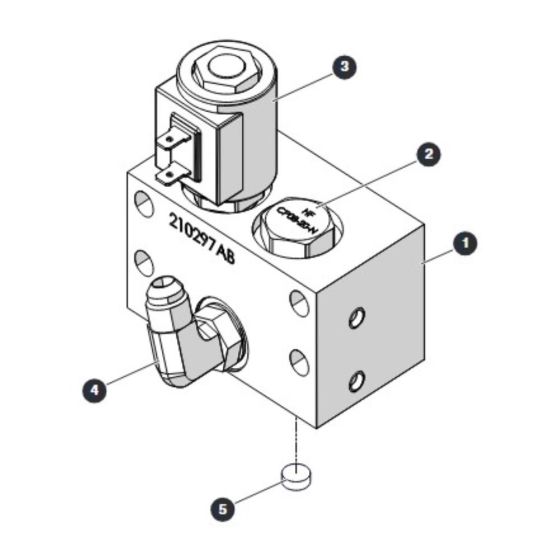 Cylinder Manifold for Skyjack SJ4720 DC Scissor Lift
