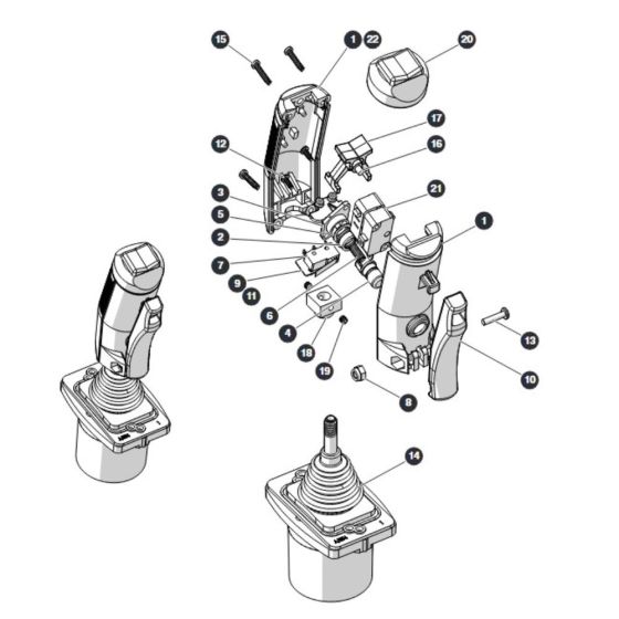 Joystick for Skyjack SJ4720 DC Scissor Lift