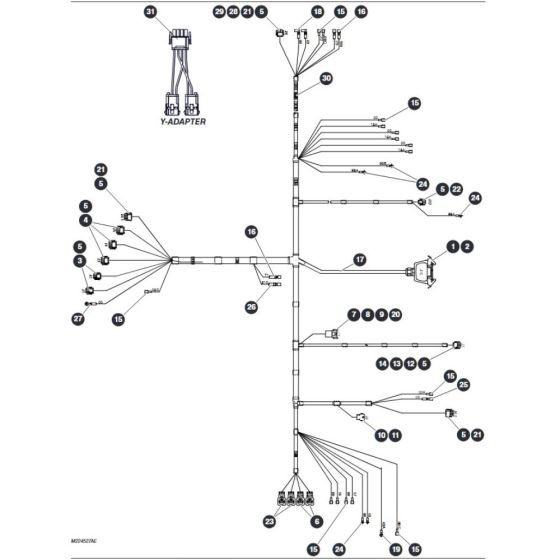 Main Harness for Skyjack SJ4720 DC Scissor Lift