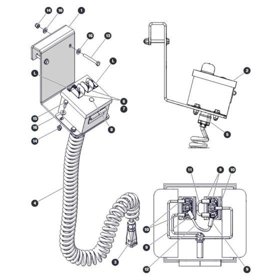Powerdeck Controls for Skyjack SJ4720 DC Scissor Lift
