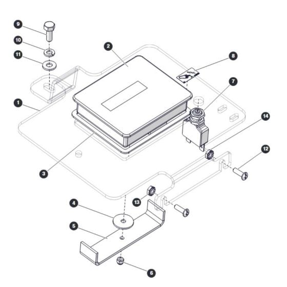 Skycoded Display Module for Skyjack SJ4720 DC Scissor Lift