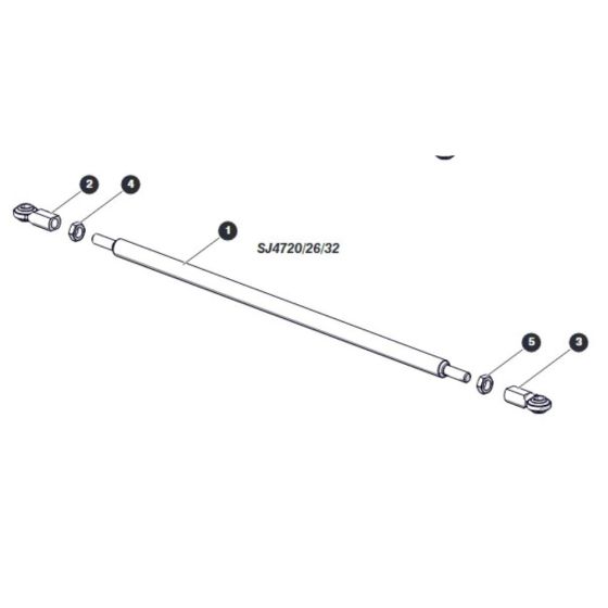 Tie Rod for Skyjack SJ4720 DC Scissor Lift
