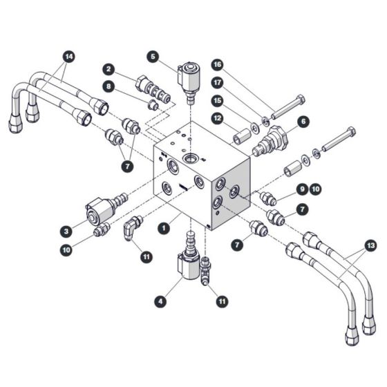 Drive Manifold for Skyjack SJ4726 DC Scissor Lift