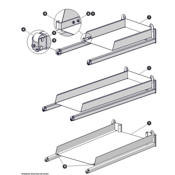 Extension Platform for Skyjack SJ4726 DC Scissor Lift