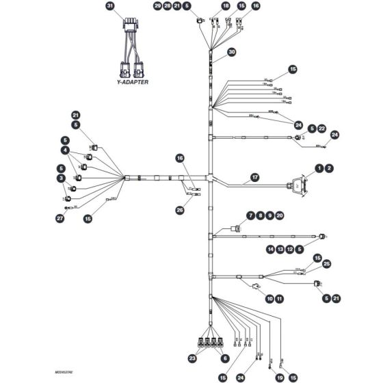 Main Harness for Skyjack SJ4726 DC Scissor Lift