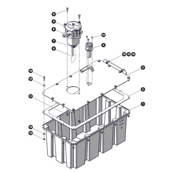 Hydraulic Tank for Skyjack SJ4732 DC Scissor Lift