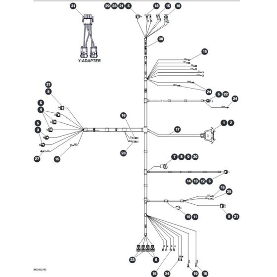 Main Harness for Skyjack SJ4732 DC Scissor Lift
