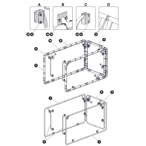 Platform Protection - Aircraft Protection for Skyjack SJ4732 DC Scissor Lift
