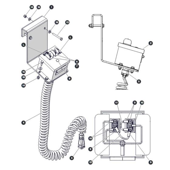 Powerdeck Controls for Skyjack SJ4732 DC Scissor Lift