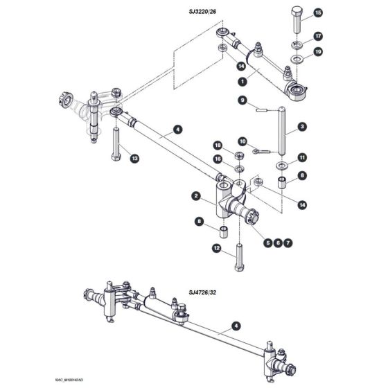 Steering for Skyjack SJ4732 DC Scissor Lift