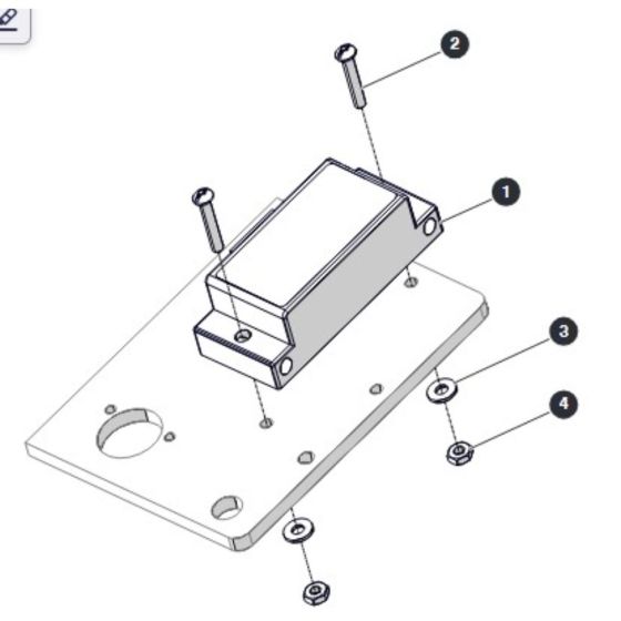 Angle Transducer for Skyjack SJ4740 DC Scissor Lift