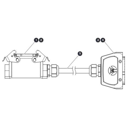 Control Cable for Skyjack SJ4740 DC Scissor Lift
