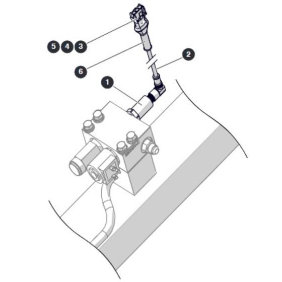 Pressure Transducer for Skyjack SJ4740 DC Scissor Lift