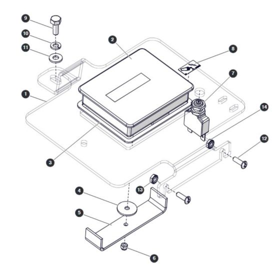 Skycoded Display Module for Skyjack SJ4740 DC Scissor Lift