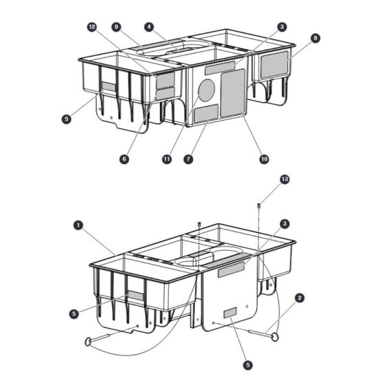 Tool Cady for Skyjack SJ4740 DC Scissor Lift