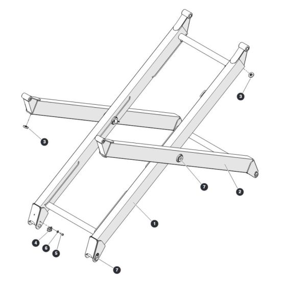 4th Level for Skyjack SJ4740 E C103007000 - C103999999 DC Scissor Lift