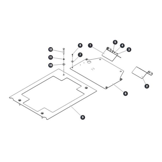 Base Covers for Skyjack SJ4740 E C103007000 - C103999999 DC Scissor Lift