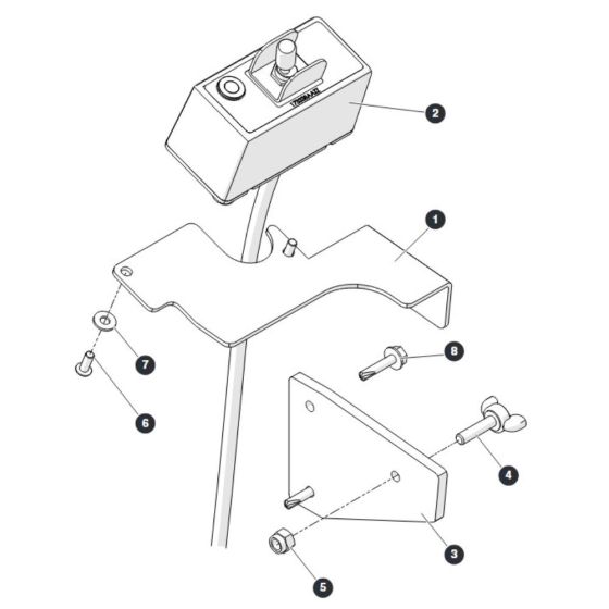 Dual Height Switch for Skyjack SJ4740 E C103007000 - C103999999 DC Scissor Lift