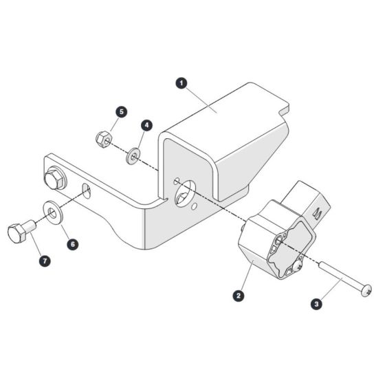 Rotary Sensor for Skyjack SJ4740 E C103007000 - C103999999 DC Scissor Lift