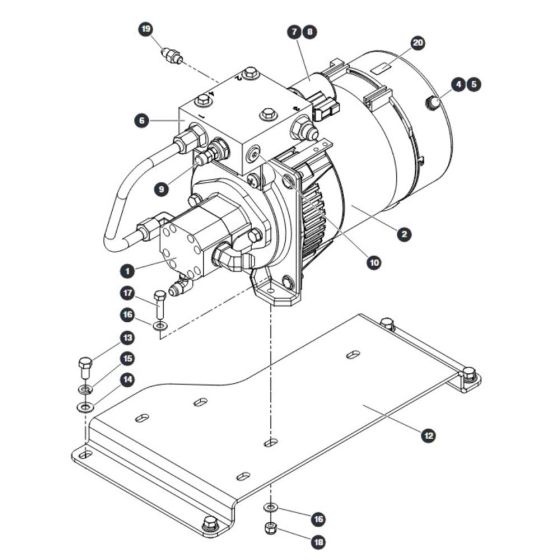Generator - 3 5 kW for Skyjack SJ66 Tplus Telescopic Boom