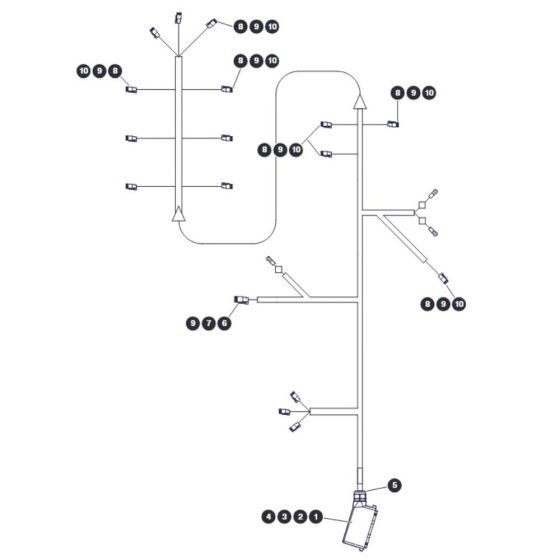 Main Electrical Harness for Skyjack SJ66 Tplus Telescopic Boom