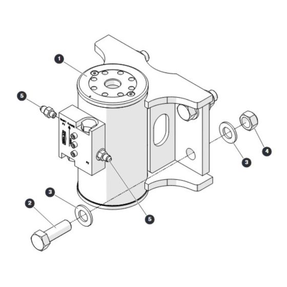 Rotary Actuator for Skyjack SJ66 Tplus Telescopic Boom