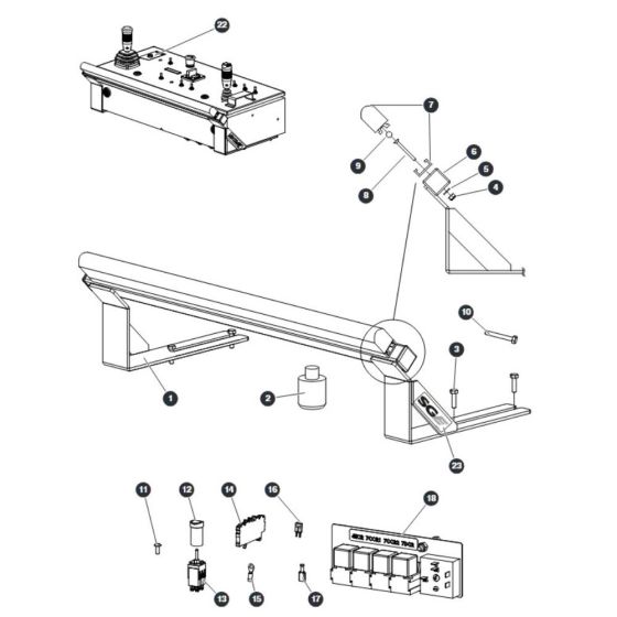 SGE for Skyjack SJ66 Tplus Telescopic Boom