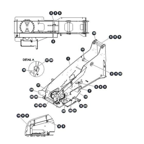 Turret for Skyjack SJ66 Tplus Telescopic Boom