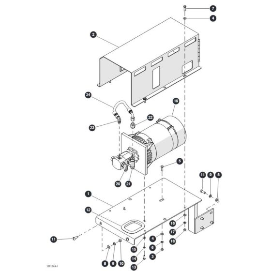 Hydraulic Generator - CE for Skyjack SJ6826 (B200000001 - B200999999) RT Scissor Lift
