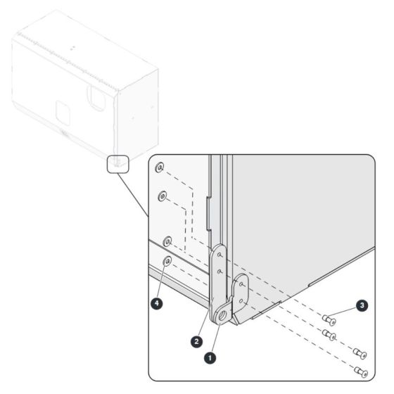 Cabinet Lock - CE for Skyjack SJ6826 (B200000001 - B200999999) RT Scissor Lift