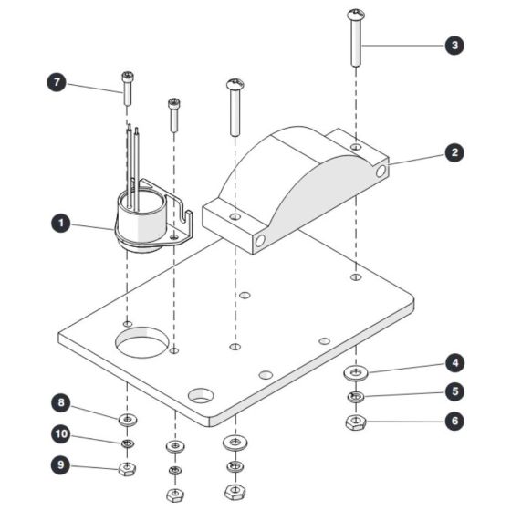 Beeper for Skyjack SJ6832 (B200000001 - B200999999) RT Scissor Lift