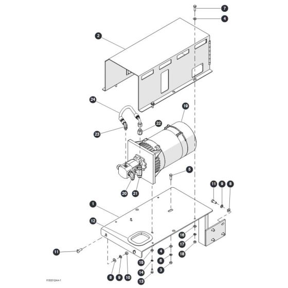 Hydraulic Generator - CE for Skyjack SJ6832 (B200000001 - B200999999) RT Scissor Lift