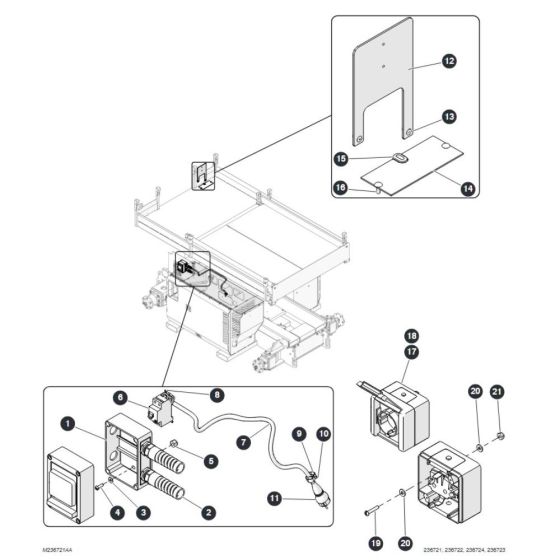 Residual Current Device (RCD) - CE for Skyjack SJ6832 (B200000001 - B200999999) RT Scissor Lift
