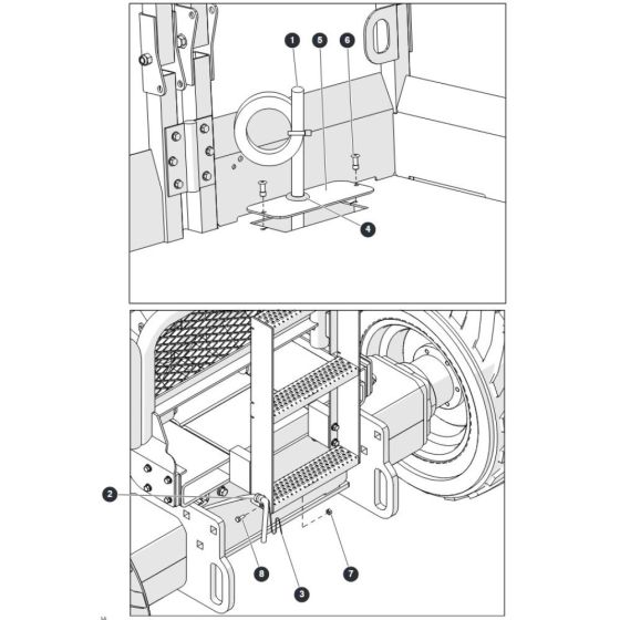 Electrical Outlet for Skyjack SJ6832 RTE (B201000001 - B201999999) RT Scissor Lift