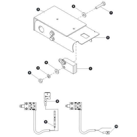 Limit Switch for Skyjack SJ6832 RTE (B201000001 - B201999999) RT Scissor Lift