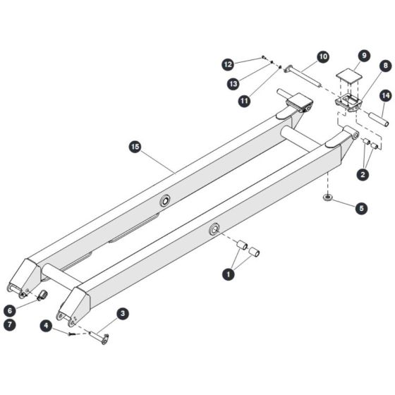 Scissor Level 5 Inside for Skyjack SJ6832 RTE (B201000001 - B201999999) RT Scissor Lift