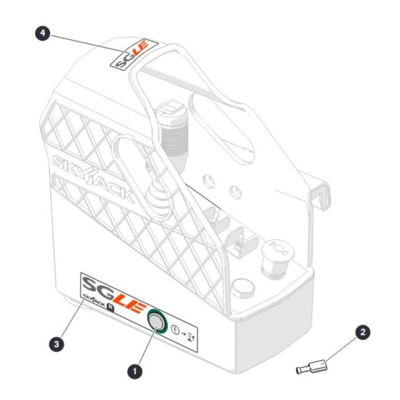 SGLE for Skyjack SJ6832 RTE (B201000001 - B201999999) RT Scissor Lift